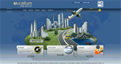 Desktop Screenshot of mccallumcargo.com
